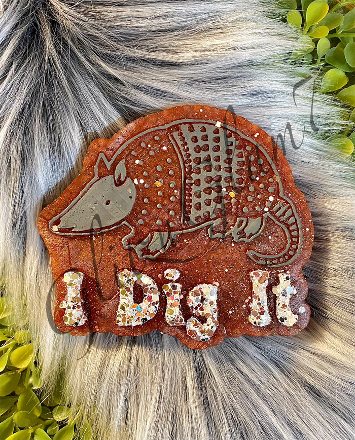 I Dig It Armadillo Silicone Mold
