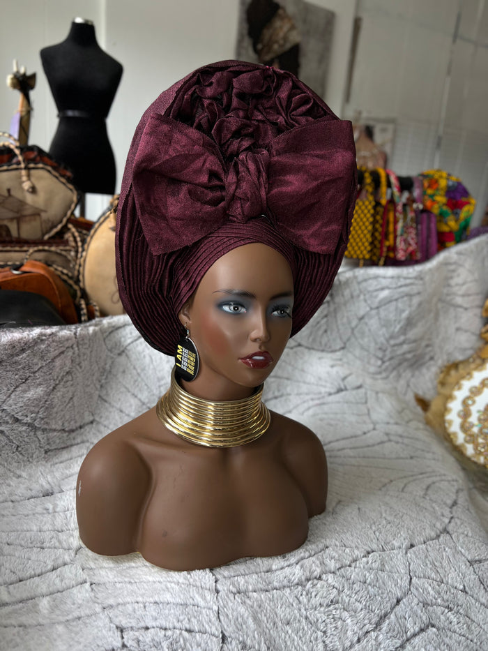 Traditional Autogele, Pre-tie aso-Ke gele.