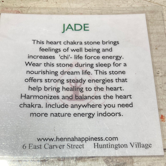 Jade pendant