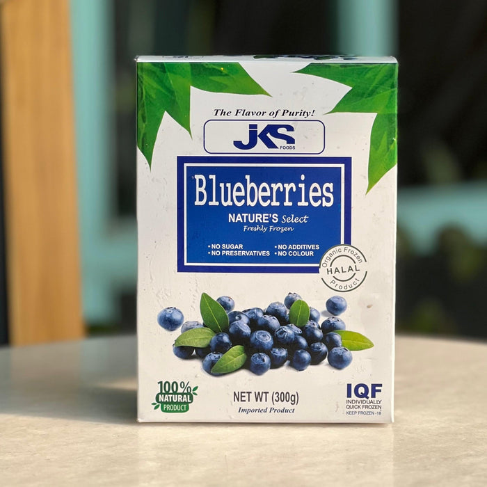 JKS Blueberries (Frozen) 300g - Tayyib Store - JKS - Lahore