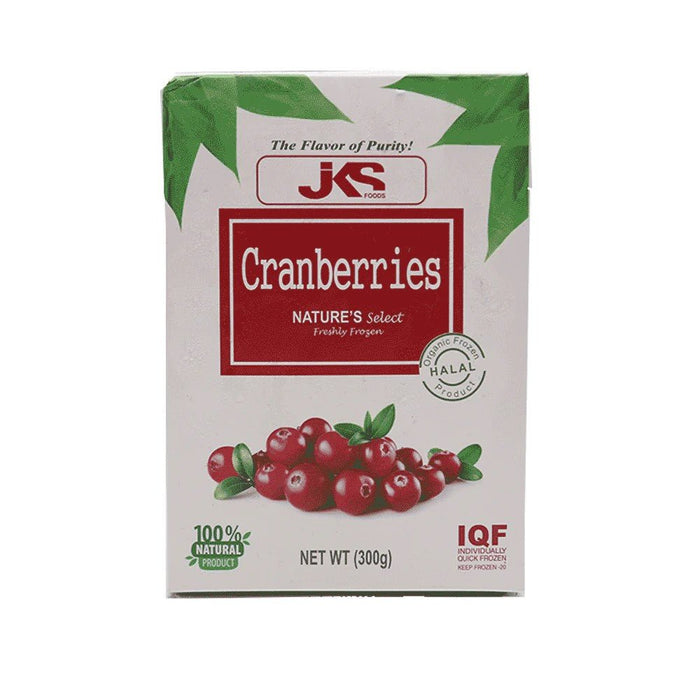 JKS Cranberries (Frozen) 300g - Tayyib Store - JKS - Lahore