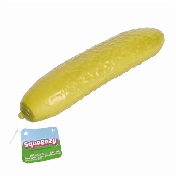 Jumbo Pickle Dough Fill Squish Toy