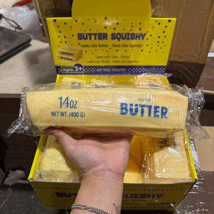 JUMBO Squeezy Soft Dough Fill Butter Squish Toy