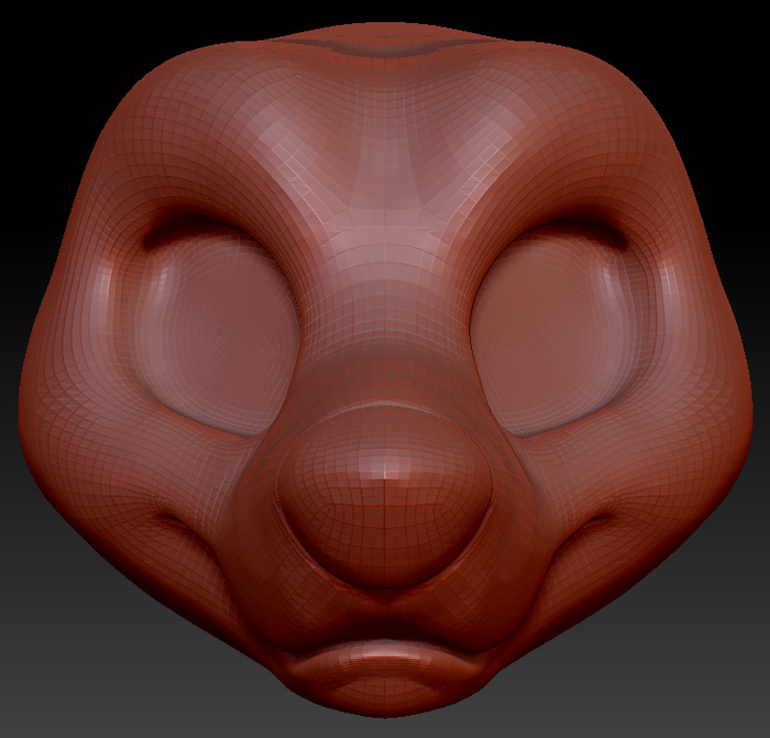 Kemono Toony Bear Head Base Variant 1