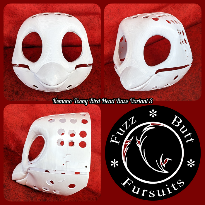 Kemono Toony Bird Head Base Variant 3