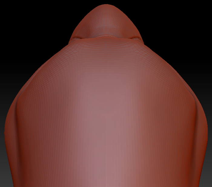 Kemono Toony Bird Static Jaw Head Base Variant 1