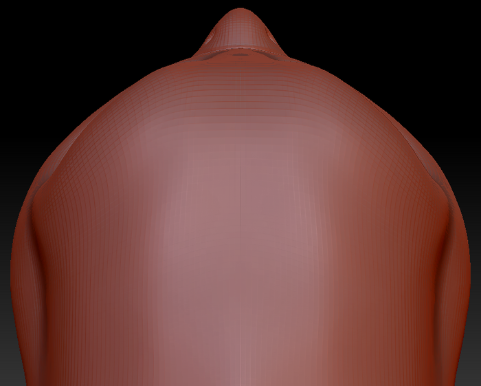 Kemono Toony Bird Static Jaw Head Base Variant 2