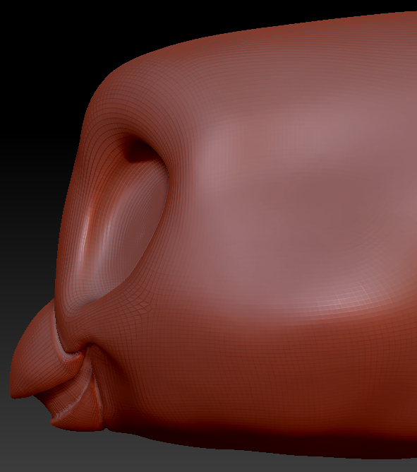 Kemono Toony Bird Static Jaw Head Base Variant 3