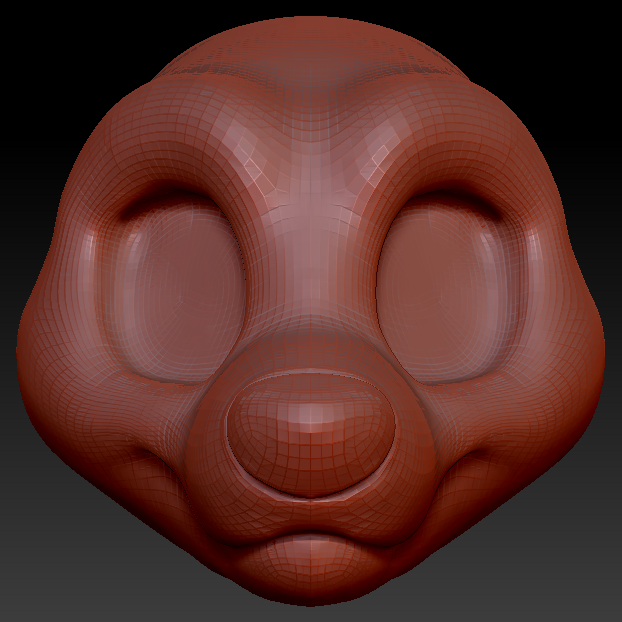 Kemono Toony Canine Head Base Variant 2
