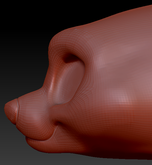Kemono Toony Canine Head Base Variant 2