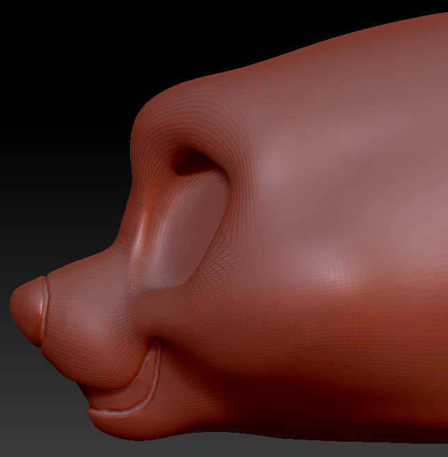 Kemono Toony Canine Static Jaw Head Base Variant 2