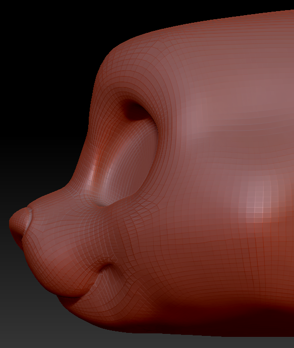 Kemono Toony Feline Head Base Variant 1