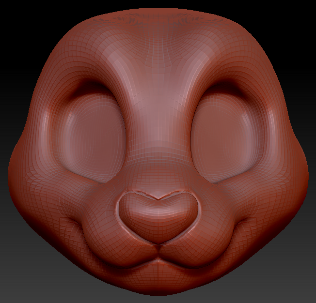 Kemono Toony Feline Head Base Variant 2