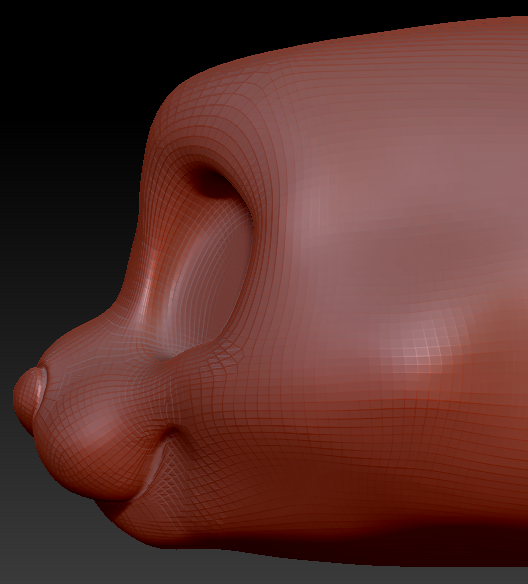 Kemono Toony Feline Head Base Variant 2