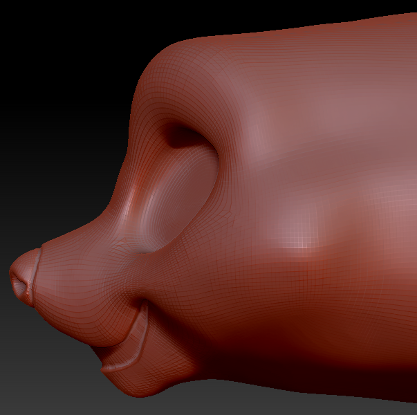 Kemono Toony Fruit Bat Static Jaw Head Base Variant 1