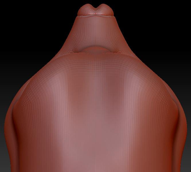 Kemono Toony Fruit Bat Static Jaw Head Base Variant 1