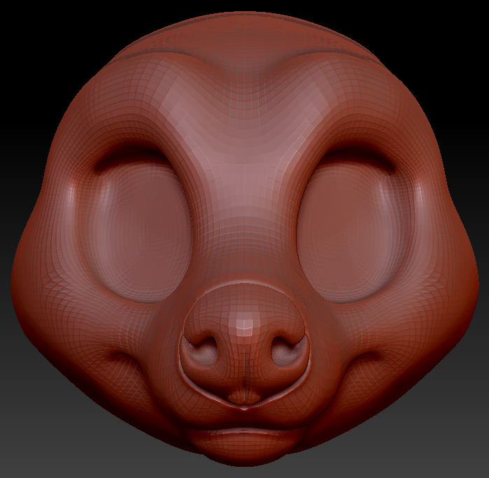 Kemono Toony Hyena Head Base Variant 1