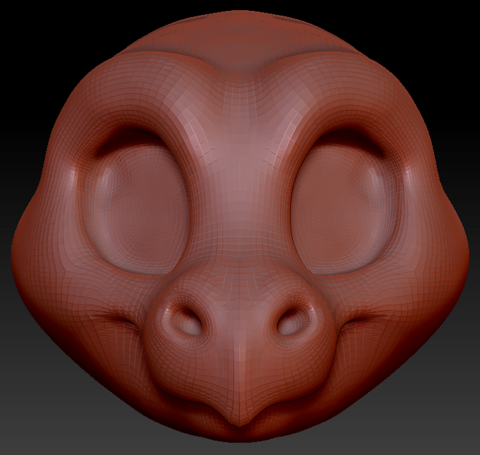 Kemono Toony Point-nosed Dragon Head Base Variant 1
