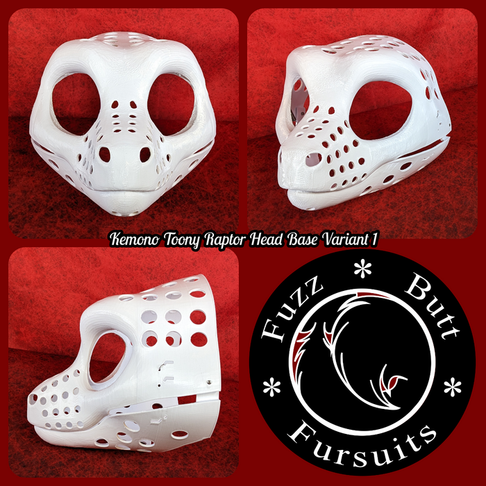 Kemono Toony Raptor Head Base Variant 1