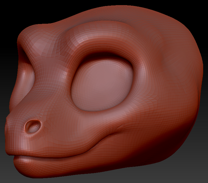Kemono Toony Raptor Head Base Variant 1