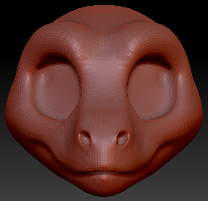 Kemono Toony Raptor Head Base Variant 1