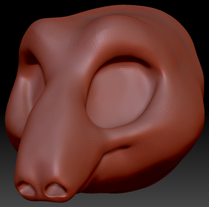 Kemono Toony Tapir Head Base Variant 1