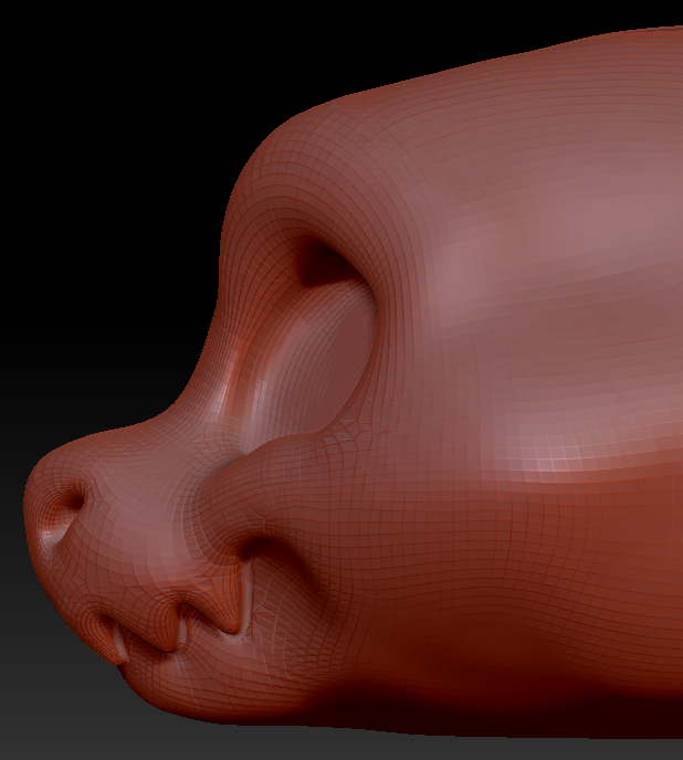 Kemono Toony Wickerbeast Head Base Variant 1