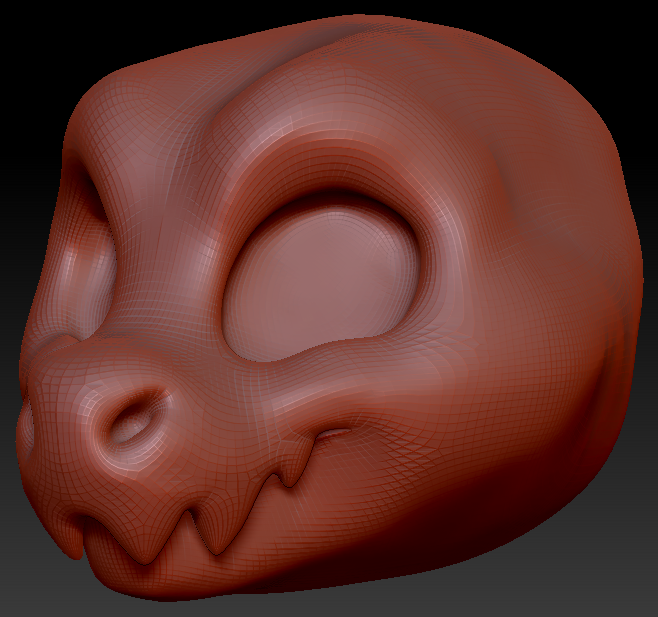 Kemono Toony Wickerbeast Head Base Variant 2