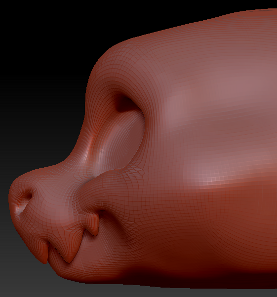Kemono Toony Wickerbeast Head Base Variant 2