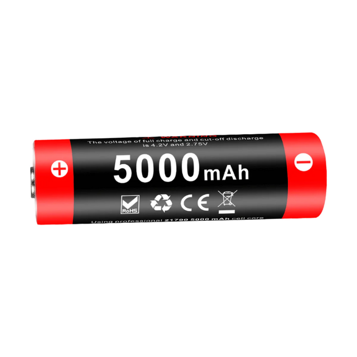 KLARUS 21GT-50 3.7V 21700 5000MAH BATTERY