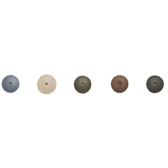 Knife Edge Rubber Wheels -  5/8″ (15.8mm) , pkg of 100