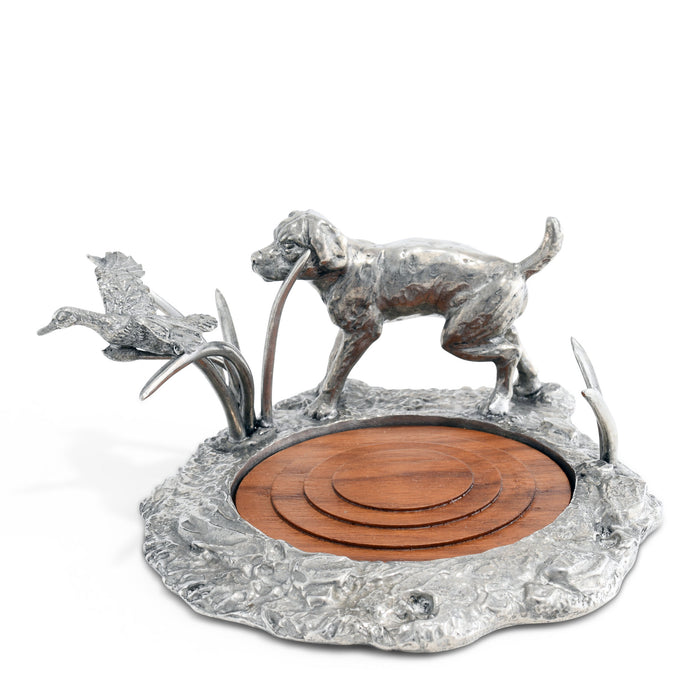 Vagabond House Labrador & Duck Wine Coaster Product Image