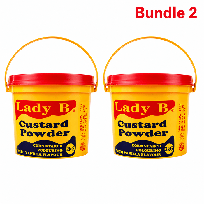 Lady B Custard Powder | Smooth & Creamy Breakfast Mix - Yado African & Caribbean Market