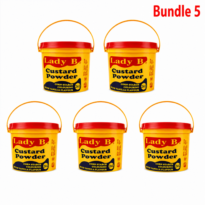 Lady B Custard Powder | Smooth & Creamy Breakfast Mix - Yado African & Caribbean Market