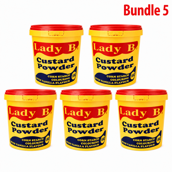 Lady B Custard Powder | Smooth & Creamy Breakfast Mix - Yado African & Caribbean Market