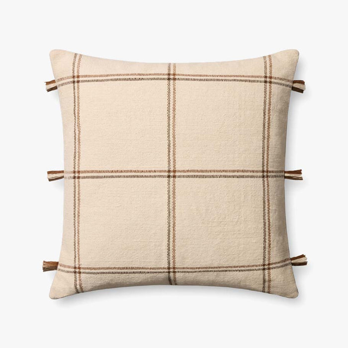 Lainey Brown Down Pillow