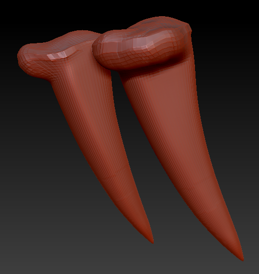 Large Saber Teeth