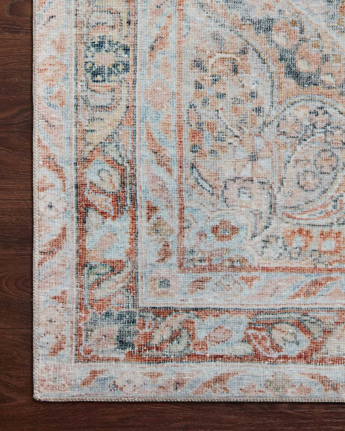 Lenna Ocean / Apricot Rug