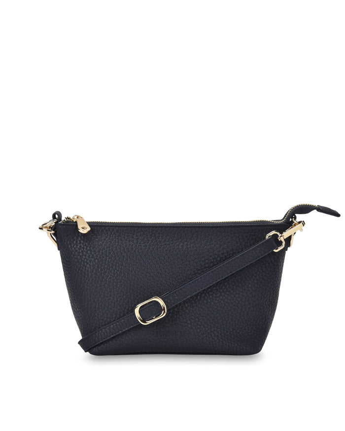 LEYTON CROSSBODY BAG in Navy by Elms and King