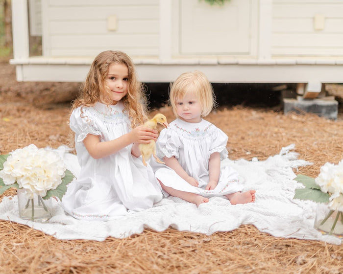 Lille Smocked Heirloom Dress