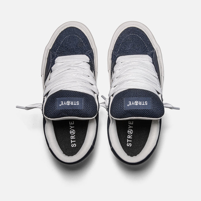 LOGAN PUFF - NAVY | Top View