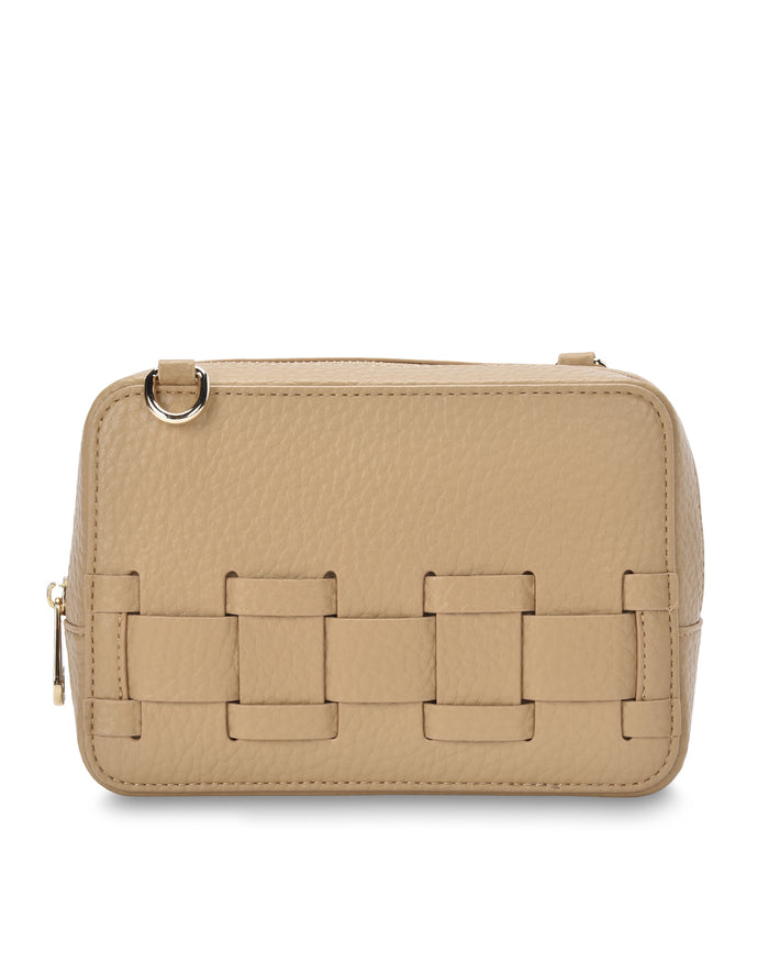 LONDON CROSSBODY BAG in Taupe by Elms and King
