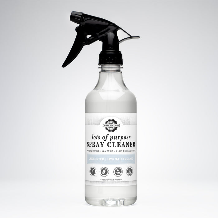 Rustic Strength, Lots of Purpose Spray Cleaner, 16oz Spray Bottle, Unscented