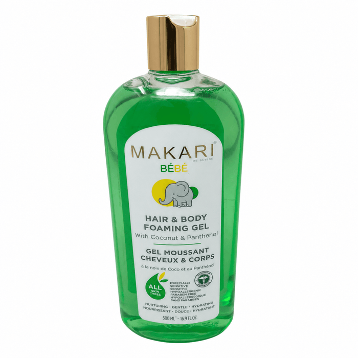 Makari Baby Hair & Body Foaming Gel | Gentle Cleanser - Yado African & Caribbean Market