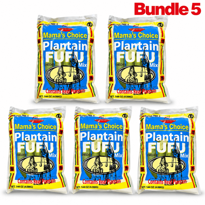 Mama Choice Plantain Fufu 10lb - Yado African & Caribbean Market