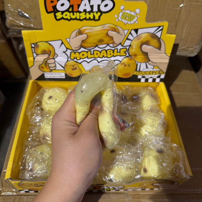 Mashed Potato Coconut Oil Squish Toy