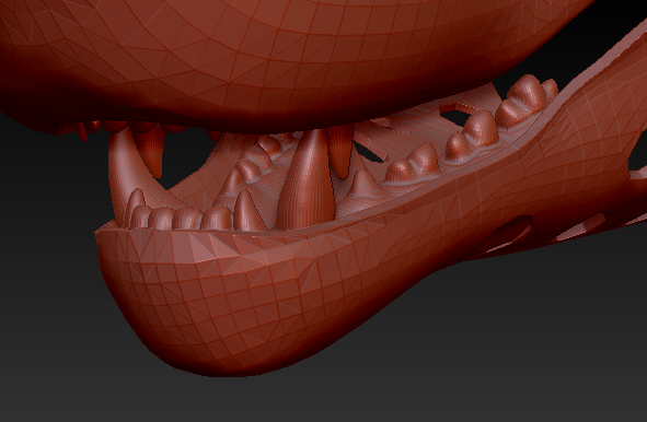 Medium Carnivore Toony Style Jawset