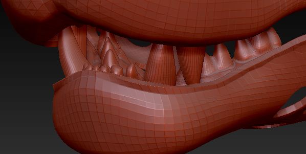 Medium Hyena Realistic Style Jawset