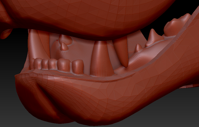 Medium Omnivore Realistic Style Jawset