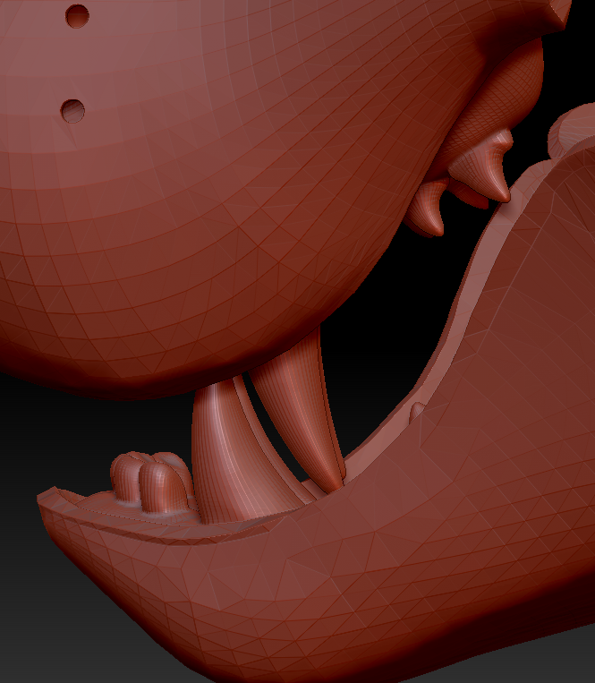 Medium Omnivore Realistic Style Jawset